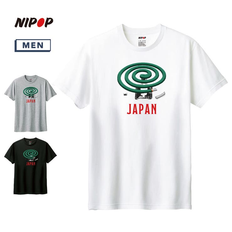 NIPOP（ニポップ） 半袖Tシャツ 蚊取り線香 | printrium | 詳細画像1 