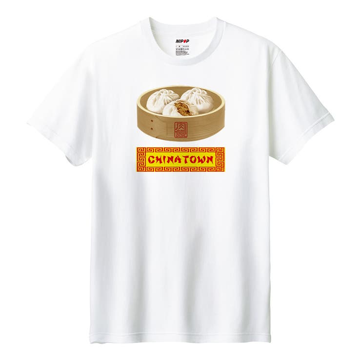 ホワイト | NIPOP（ニポップ） 半袖Tシャツ メンズ | printrium