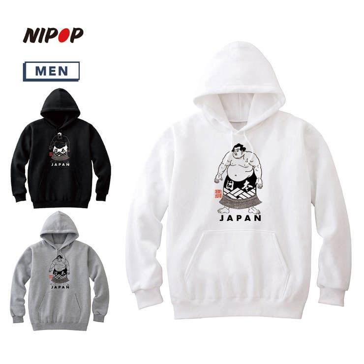 NIPOP（ニポップ） プルパーカー スウェット | printrium | 詳細画像1 