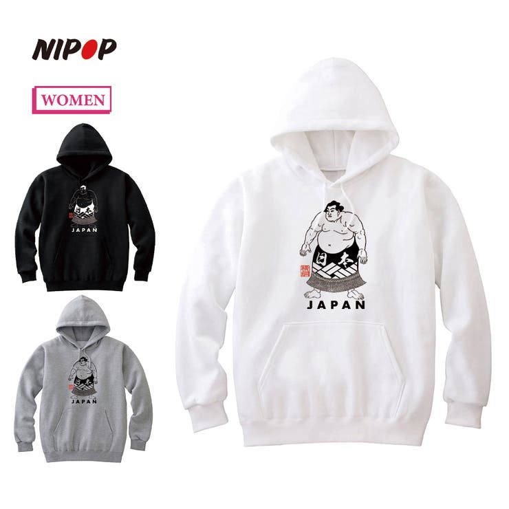 NIPOP（ニポップ） プルパーカー スウェット | printrium | 詳細画像1 