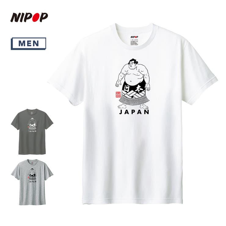 NIPOP 半袖Tシャツ 力士 | printrium | 詳細画像1 