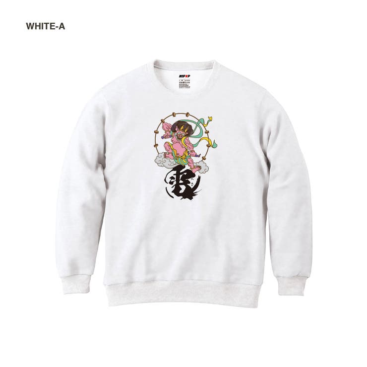 ホワイト-A | NIPOP トレーナー スウェット | printrium