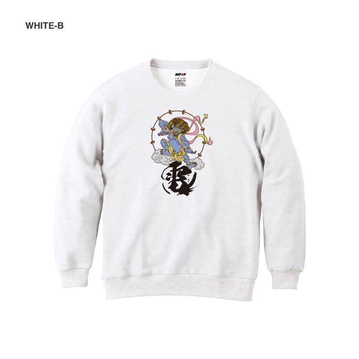 ホワイト-B | NIPOP トレーナー スウェット | printrium