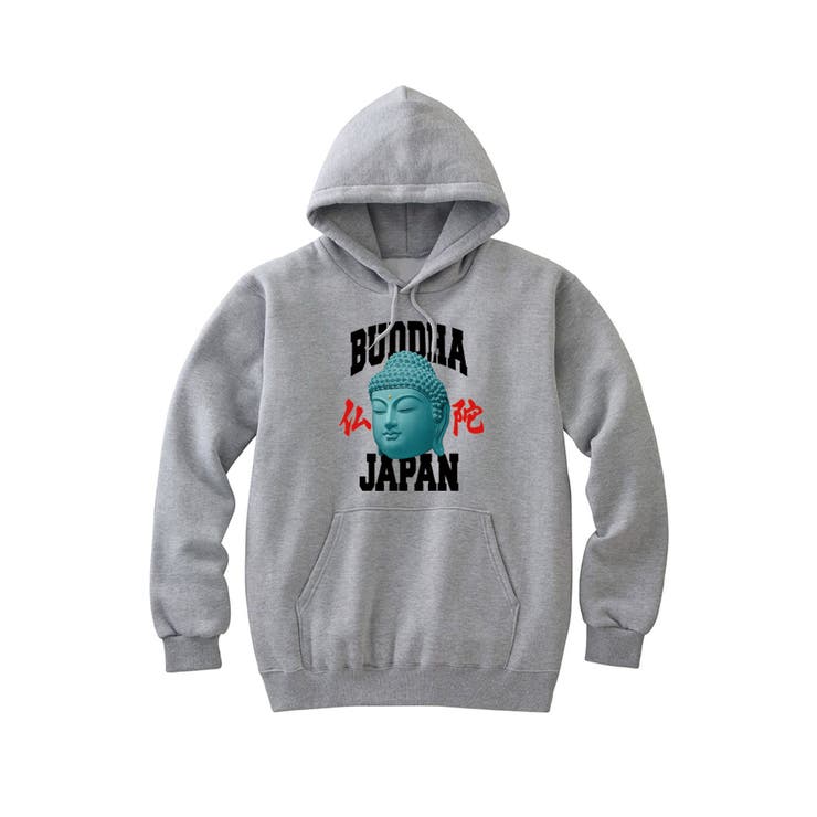 ヘザーグレー | NIPOP（ニポップ） プルパーカー スウェット | printrium