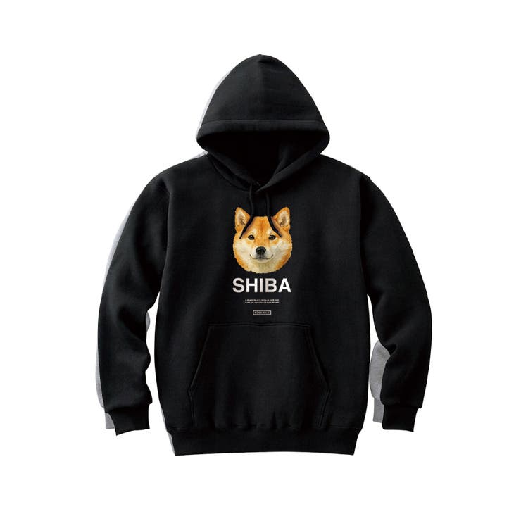 ブラック | Moftique（モフティック） プルパーカー スウェット | printrium