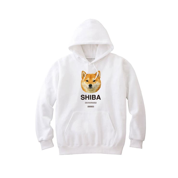 ホワイト | Moftique（モフティック） プルパーカー スウェット | printrium