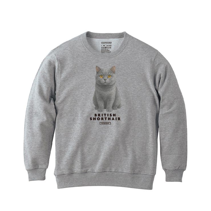 ヘザーグレー | Moftique トレーナー スウェット | printrium