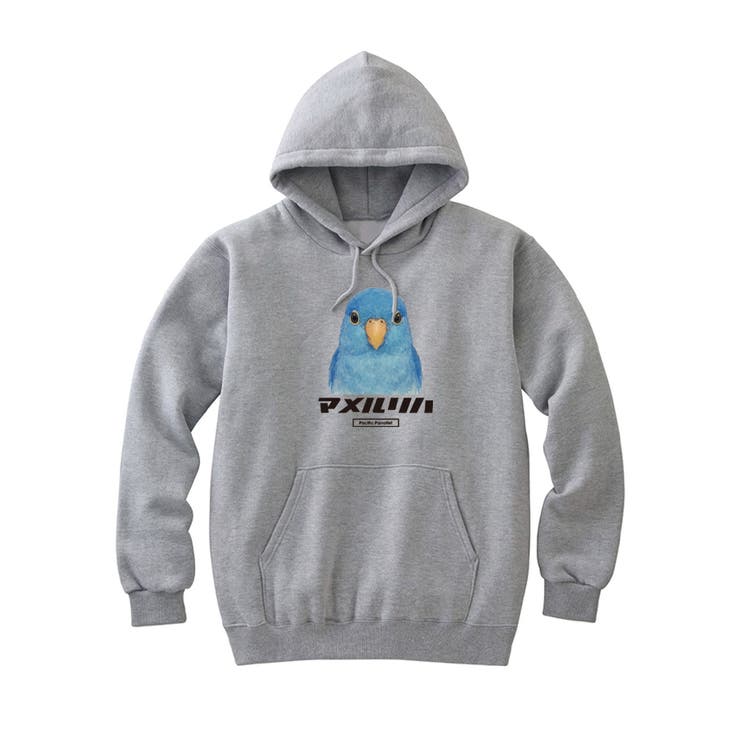 ヘザーグレー | Moftique（モフティック） プルパーカー スウェット | printrium