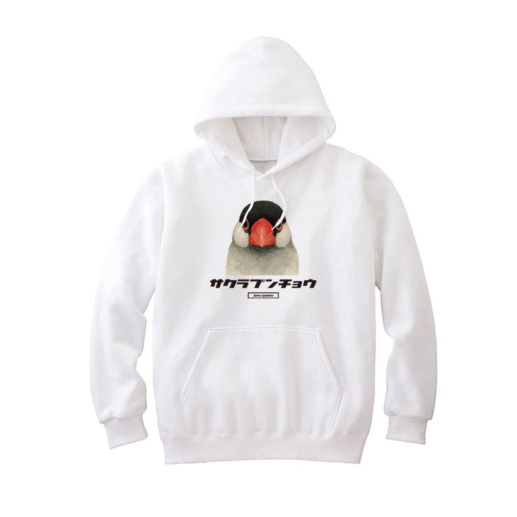 ホワイト | Moftique（モフティック） プルパーカー スウェット | printrium