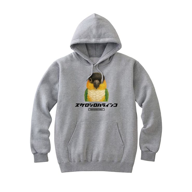 ヘザーグレー | Moftique（モフティック） プルパーカー スウェット | printrium