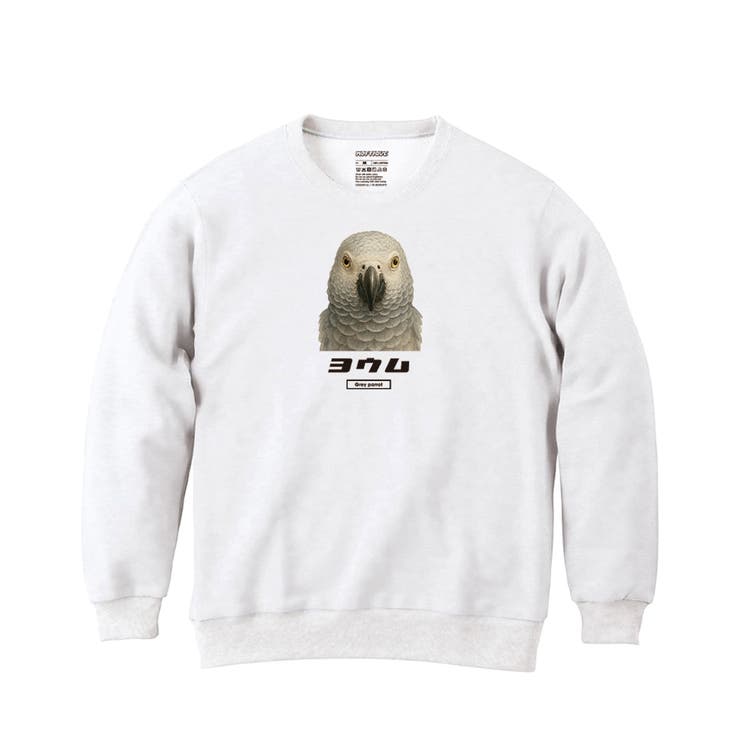 ホワイト | Moftique（モフティック） トレーナー スウェット | printrium