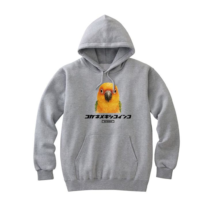 ヘザーグレー | Moftique（モフティック） プルパーカー スウェット | printrium