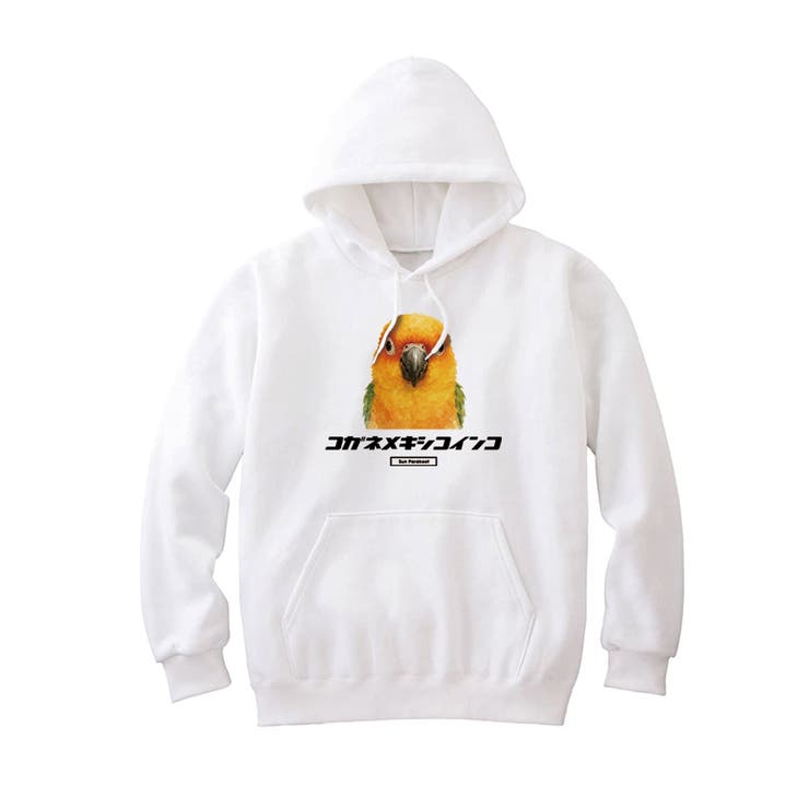 ホワイト | Moftique（モフティック） プルパーカー スウェット | printrium