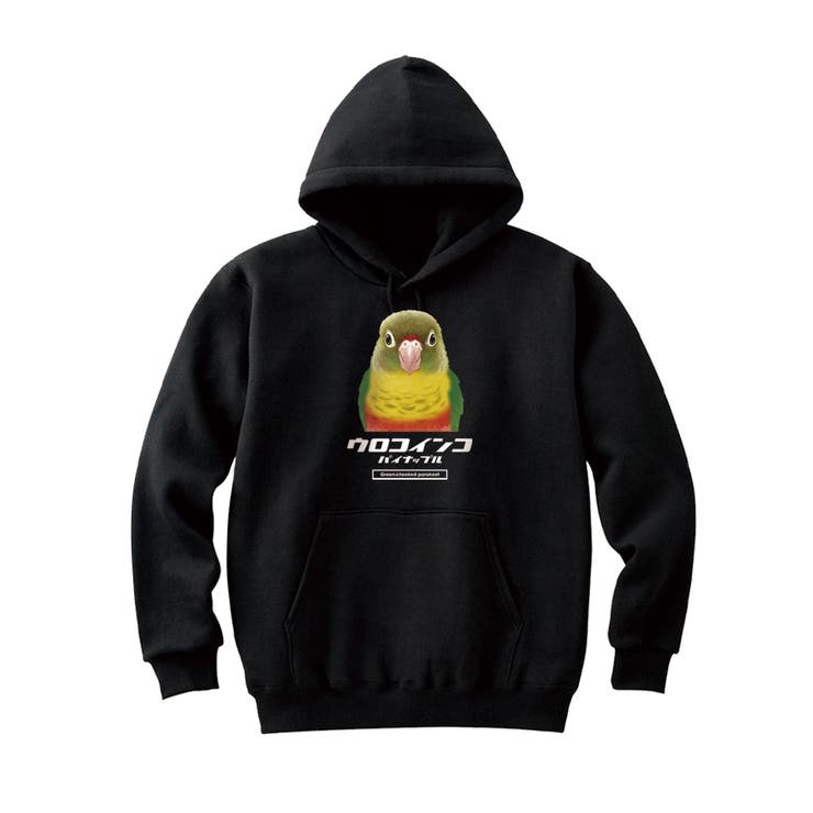 ブラック | Moftique（モフティック） プルパーカー スウェット | printrium