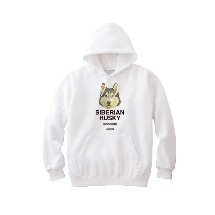 ホワイト | Moftique（モフティック） プルパーカー スウェット | printrium