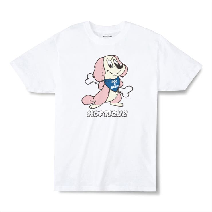 04ホワイト | Moftique（モフティック） エントリーモデル 半袖Tシャツ | printrium