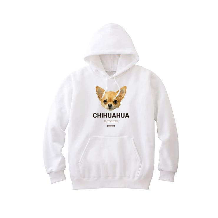 ホワイト | Moftique プルパーカー スウェット | printrium