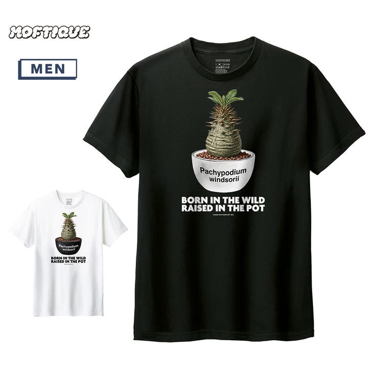Moftique（モフティック） 半袖Tシャツ パキポディウム | printrium | 詳細画像1 