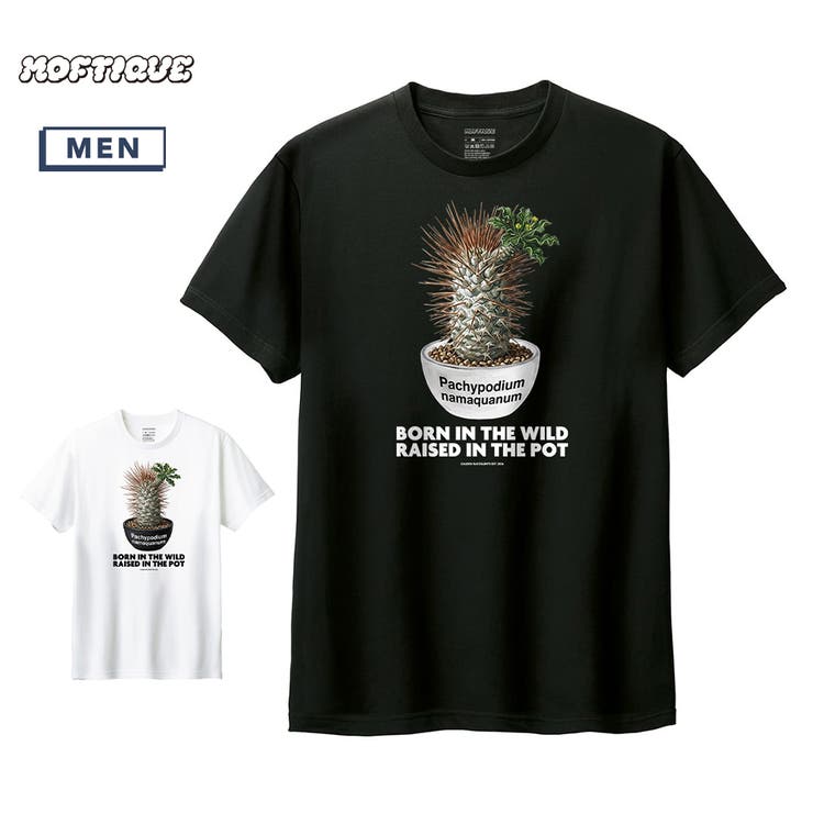 Moftique（モフティック） 半袖Tシャツ パキポディウム | printrium | 詳細画像1 