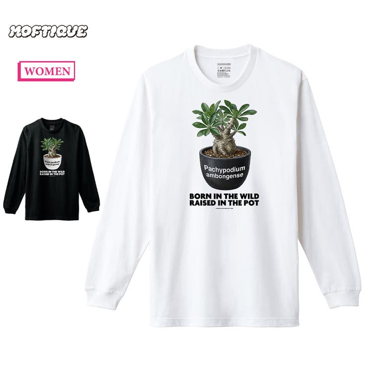Moftique（モフティック） 長袖Tシャツ パキポディウム | printrium | 詳細画像1 