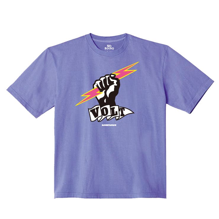 ダスティーブルー | NOBOUND 半袖Tシャツ ロゴ | printrium