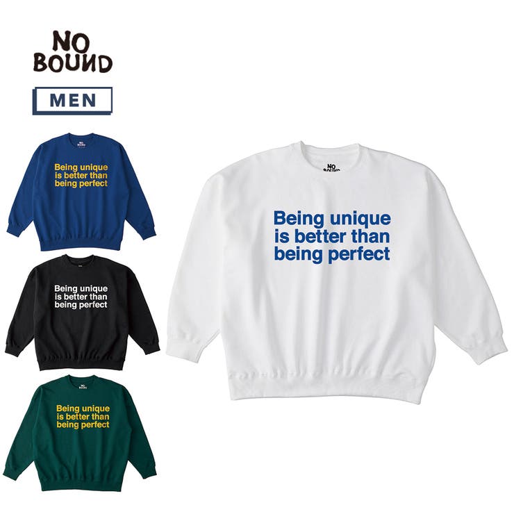 NOBOUND（ノーバウンド） トレーナー メンズ | printrium | 詳細画像1 