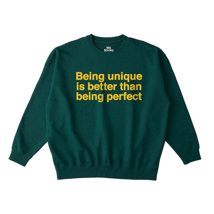 ダークグリーン | NOBOUND（ノーバウンド） トレーナー メンズ | printrium