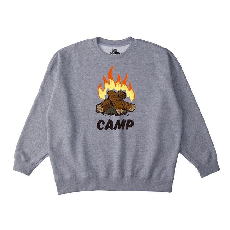 ヘザーグレー | NOBOUND（ノーバウンド） トレーナー メンズ | printrium