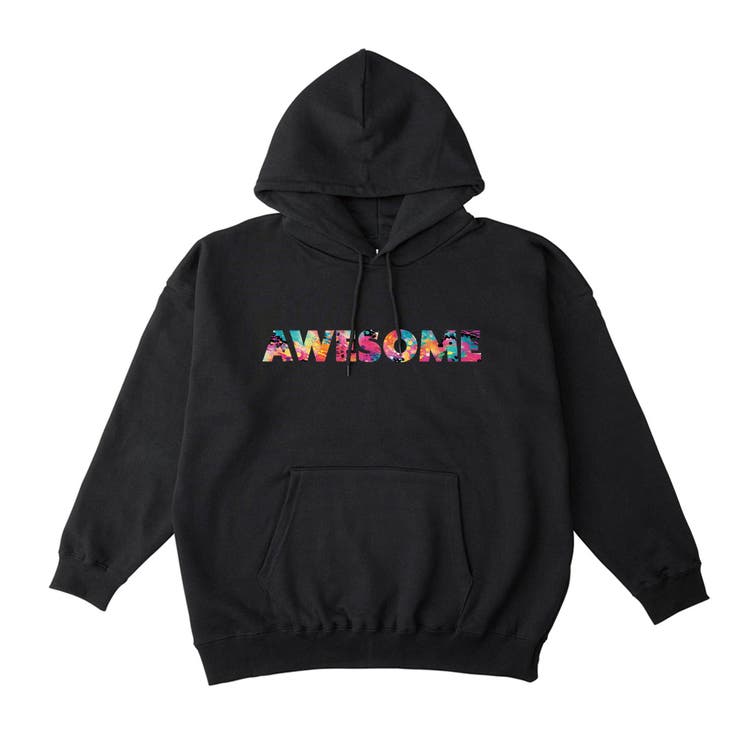 ブラック | NOBOUND プルパーカー メンズ | printrium