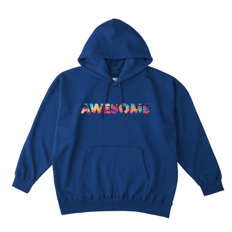 ダークブルー | NOBOUND プルパーカー メンズ | printrium