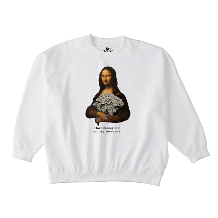 ホワイト | NOBOUND トレーナー メンズ | printrium