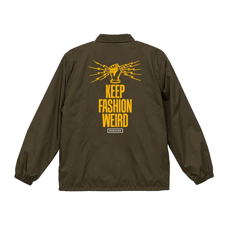 シールブラウン | NOBOUND コーチジャケット イラスト | printrium