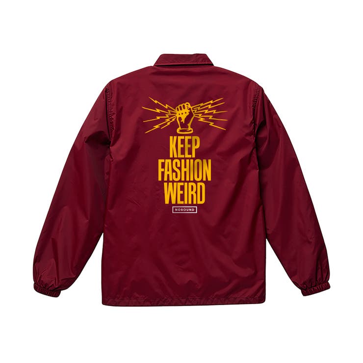 バーガンディ | NOBOUND コーチジャケット イラスト | printrium