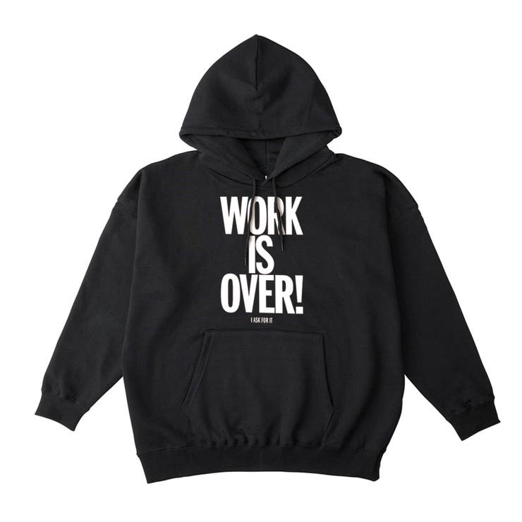 ブラック | NOBOUND プルパーカー スウェット | printrium