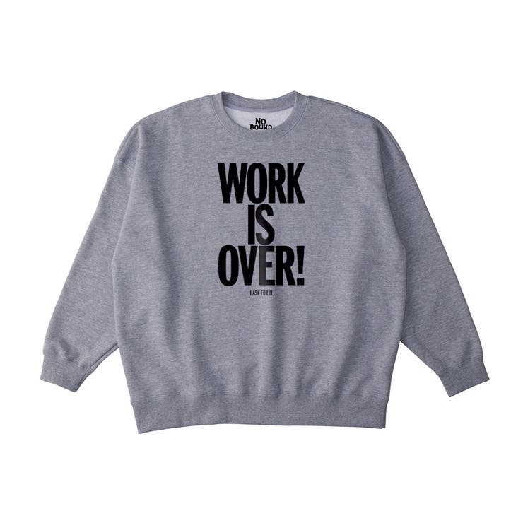 ヘザーグレー | NOBOUND トレーナー スウェット | printrium