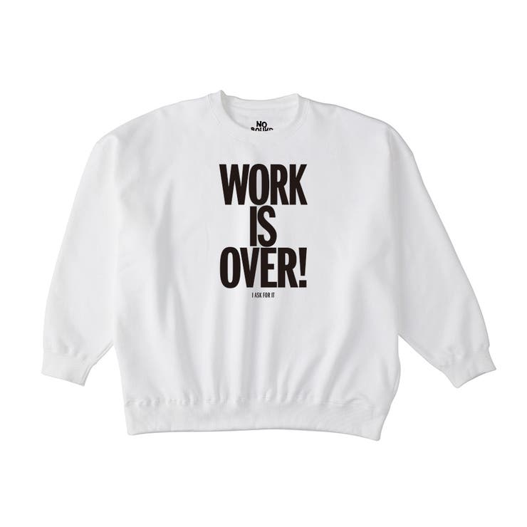 ホワイト | NOBOUND トレーナー スウェット | printrium