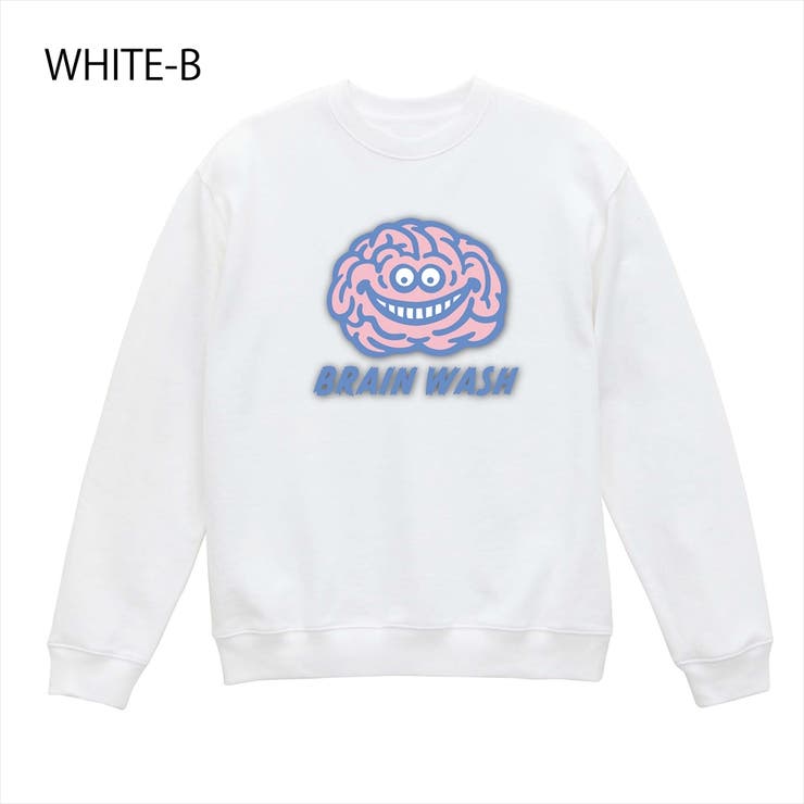 ホワイト-B | NOBOUND トレーナー スウェット | printrium