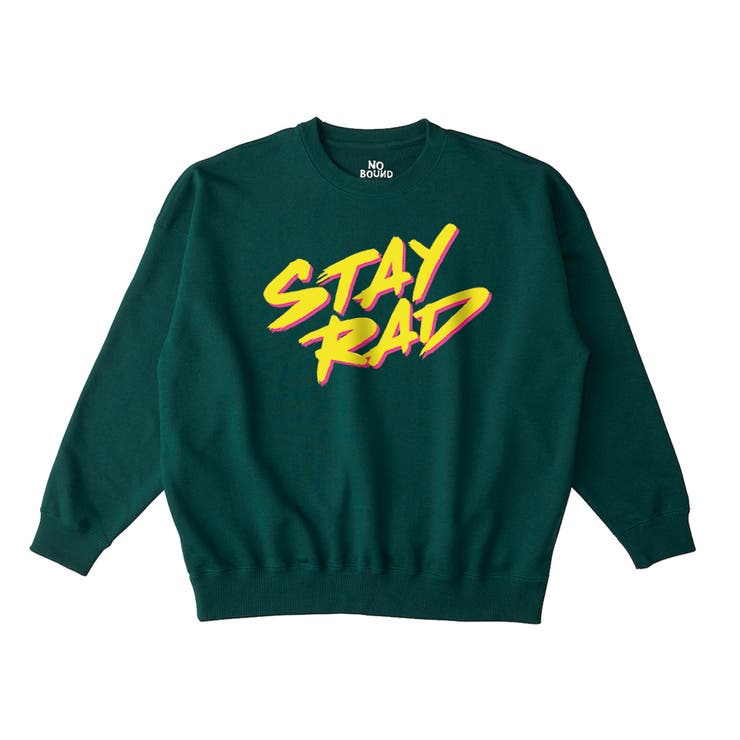 ダークグリーン | NOBOUND（ノーバウンド） トレーナー メンズ | printrium