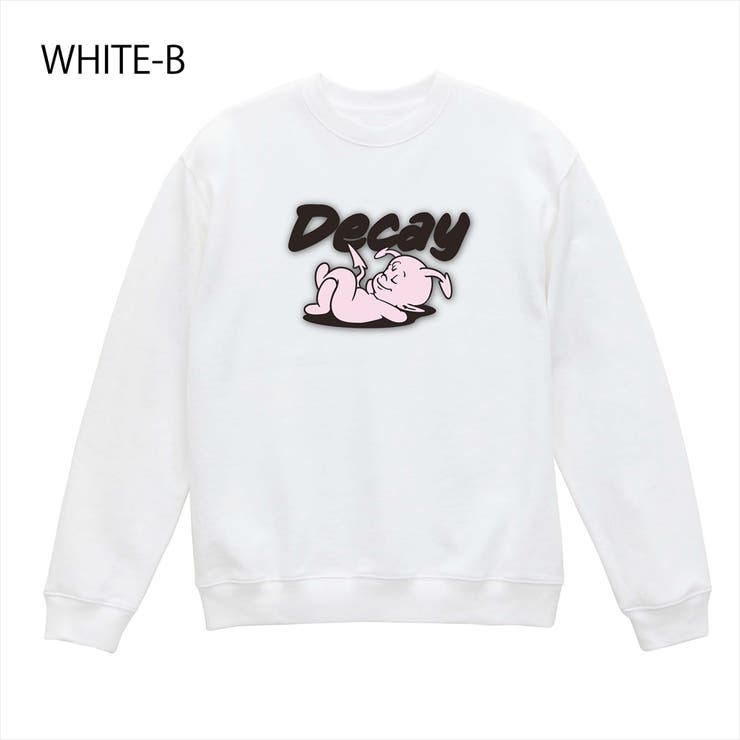 ホワイト-B | NOBOUND トレーナー スウェット | printrium