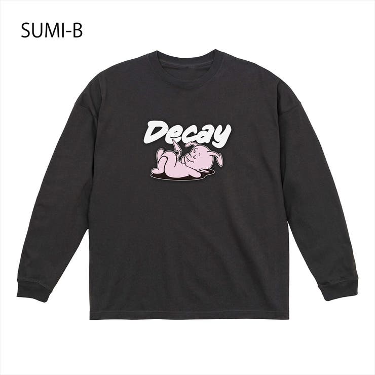 スミ-B | NOBOUND（ノーバウンド） 長袖Tシャツ ディケイ | printrium