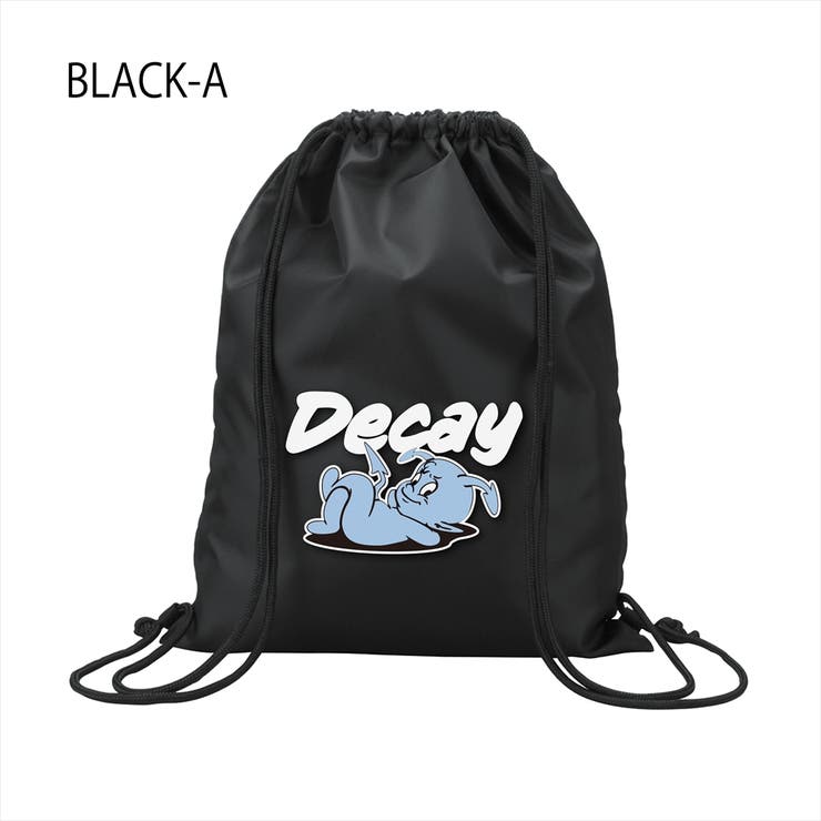 ブラック-A | NOBOUND ナップサック ディケイ | printrium