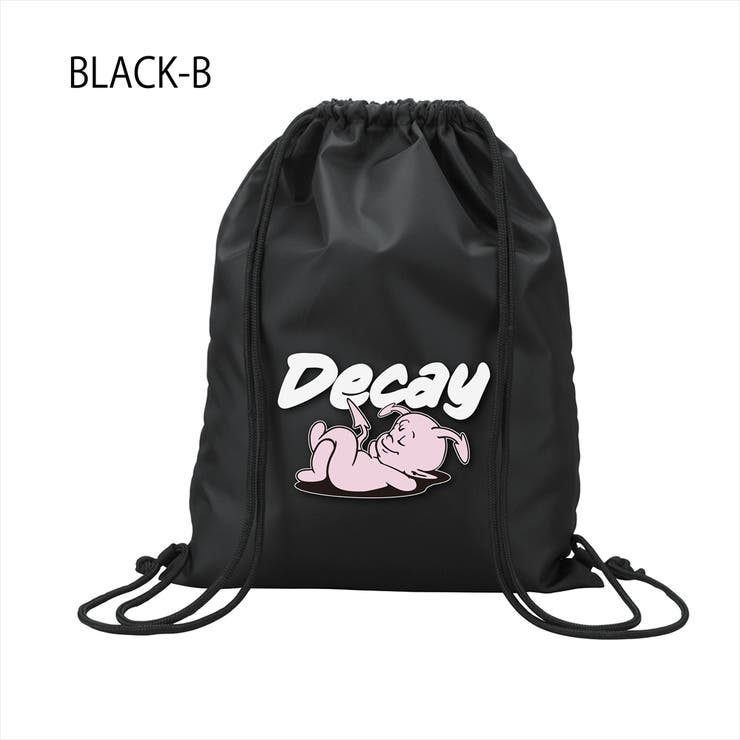 ブラック-B | NOBOUND ナップサック ディケイ | printrium