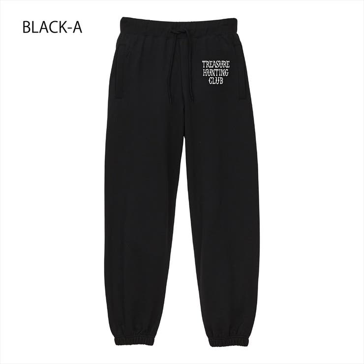 ブラック-A | NOBOUND スウェットパンツ ボーンロゴ | printrium