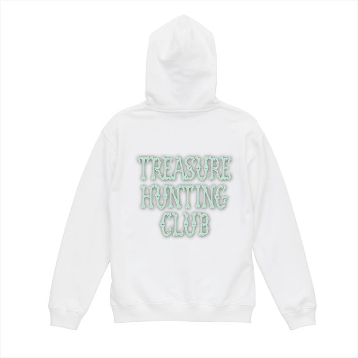 ホワイト | NOBOUND ジップパーカー スウェット | printrium