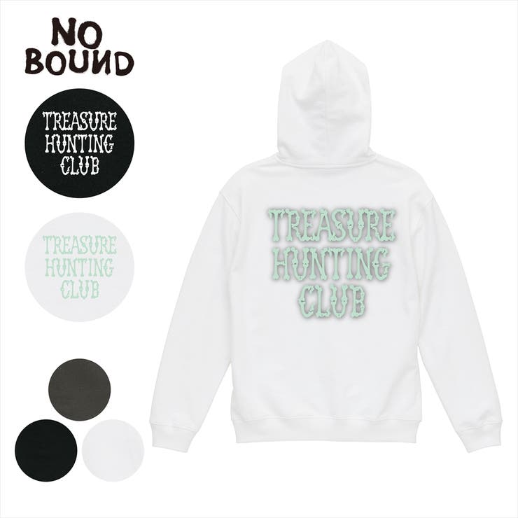 NOBOUND プルパーカー スウェット | printrium | 詳細画像1 