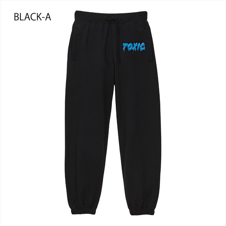 ブラック-A | NOBOUND スウェットパンツ メルティングTOXIC | printrium