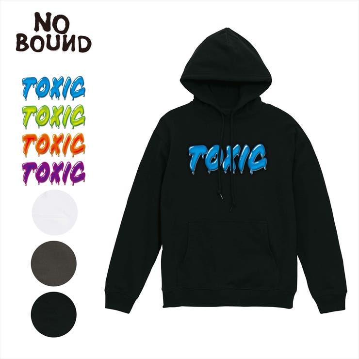 NOBOUND プルパーカー スウェット | printrium | 詳細画像1 