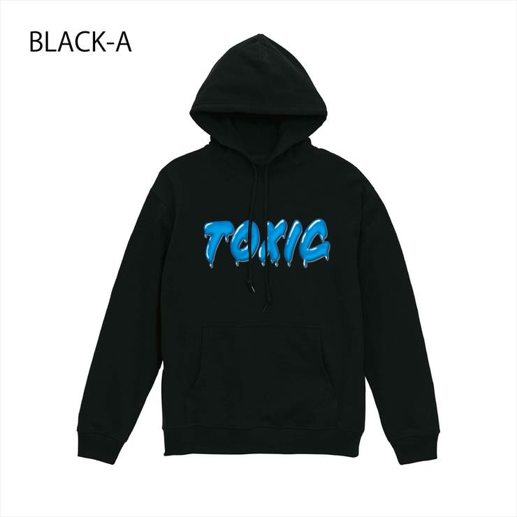 ブラック-A | NOBOUND プルパーカー スウェット | printrium