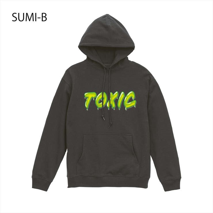 スミ-B | NOBOUND プルパーカー スウェット | printrium