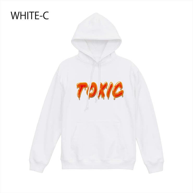 ホワイト-C | NOBOUND プルパーカー スウェット | printrium